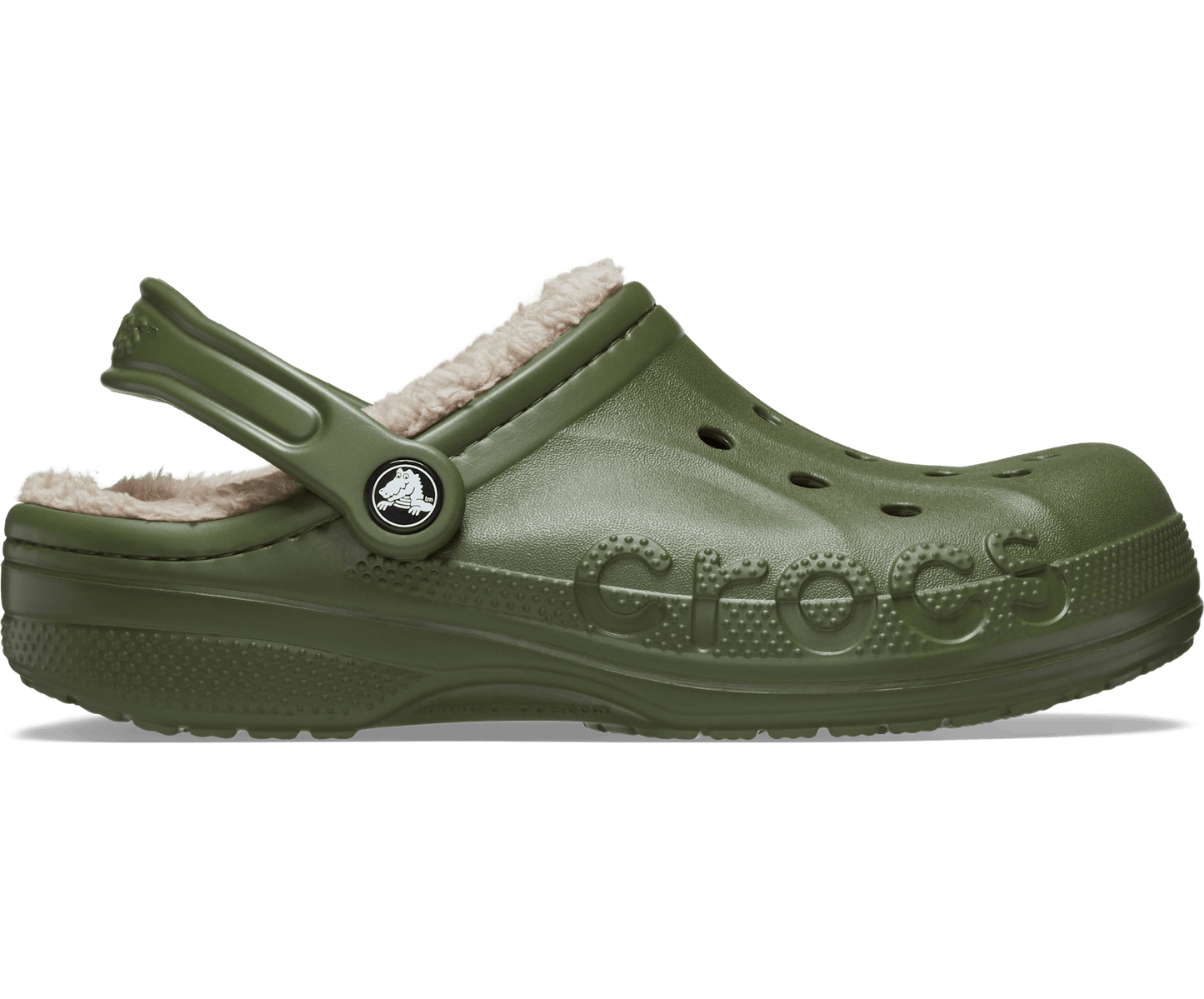 Baya Lined Clog - Army Green / Multi