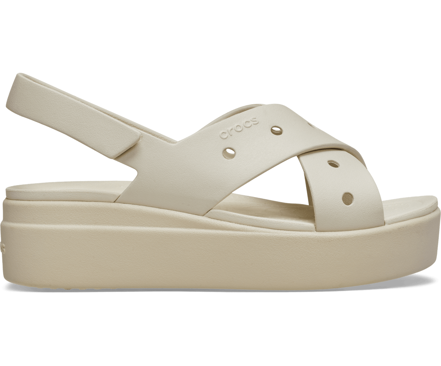 Brooklyn 4U Cross Strap Sandal - Frappé