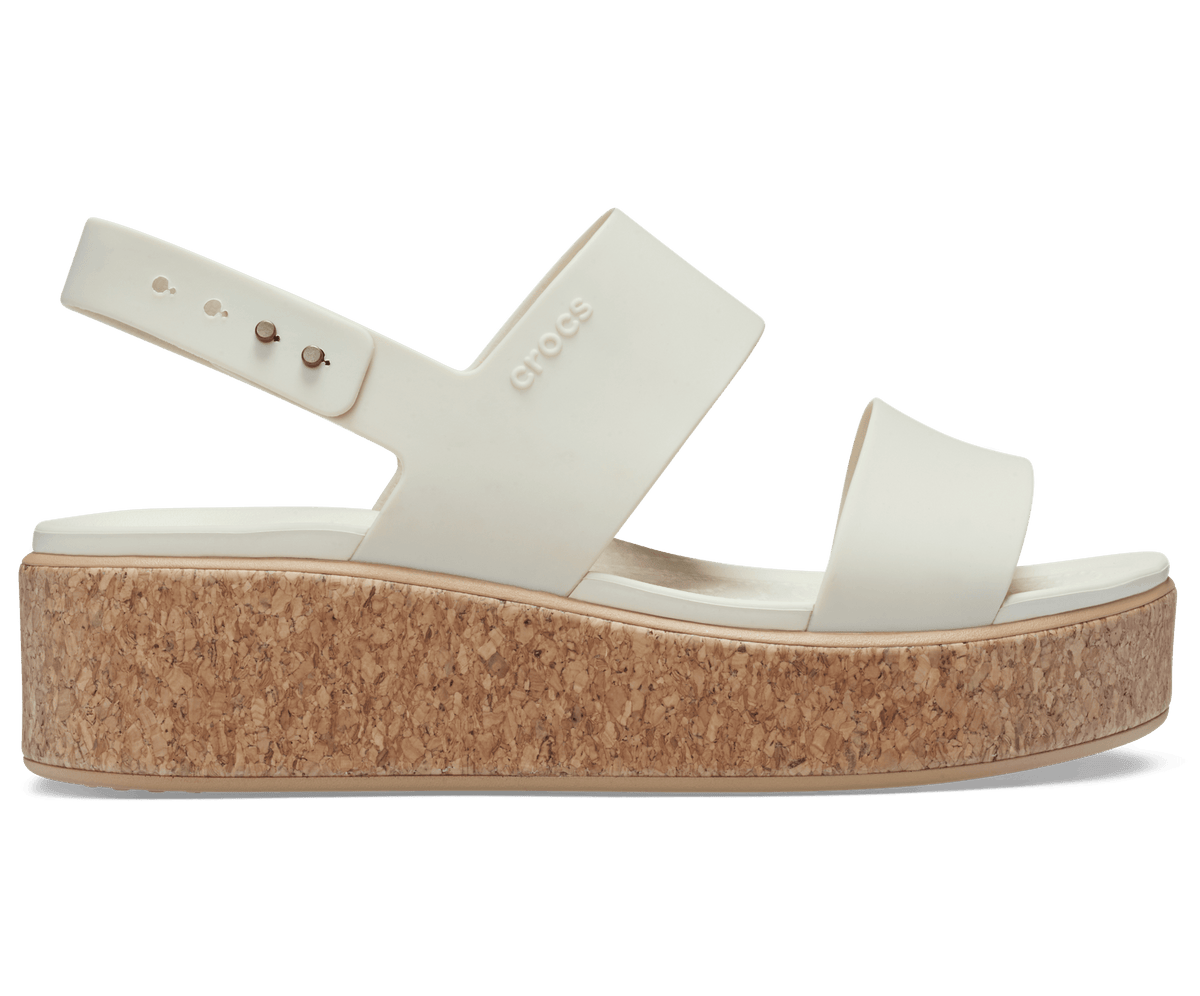 Brooklyn Low Wedge Cork Sandal - Frappé