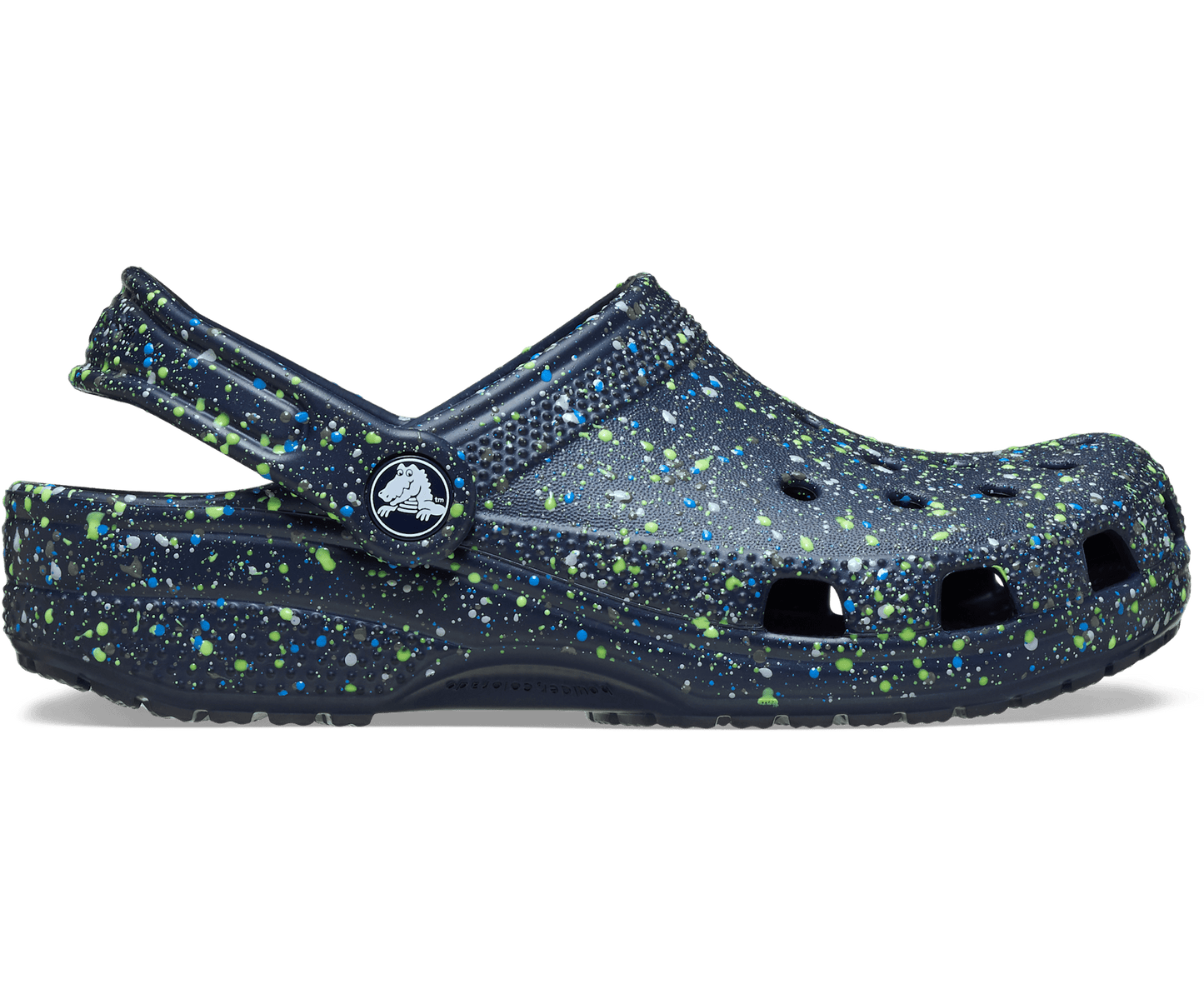 Kids’ Classic Splatter Paint Clog - Navy / Multi