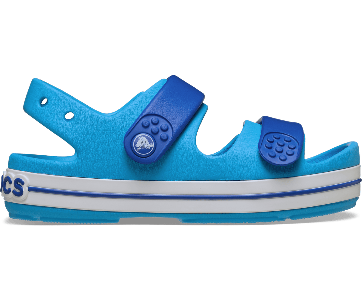 Kids' Crocband™ Cruiser Sandal - Venetian/Blue Bolt