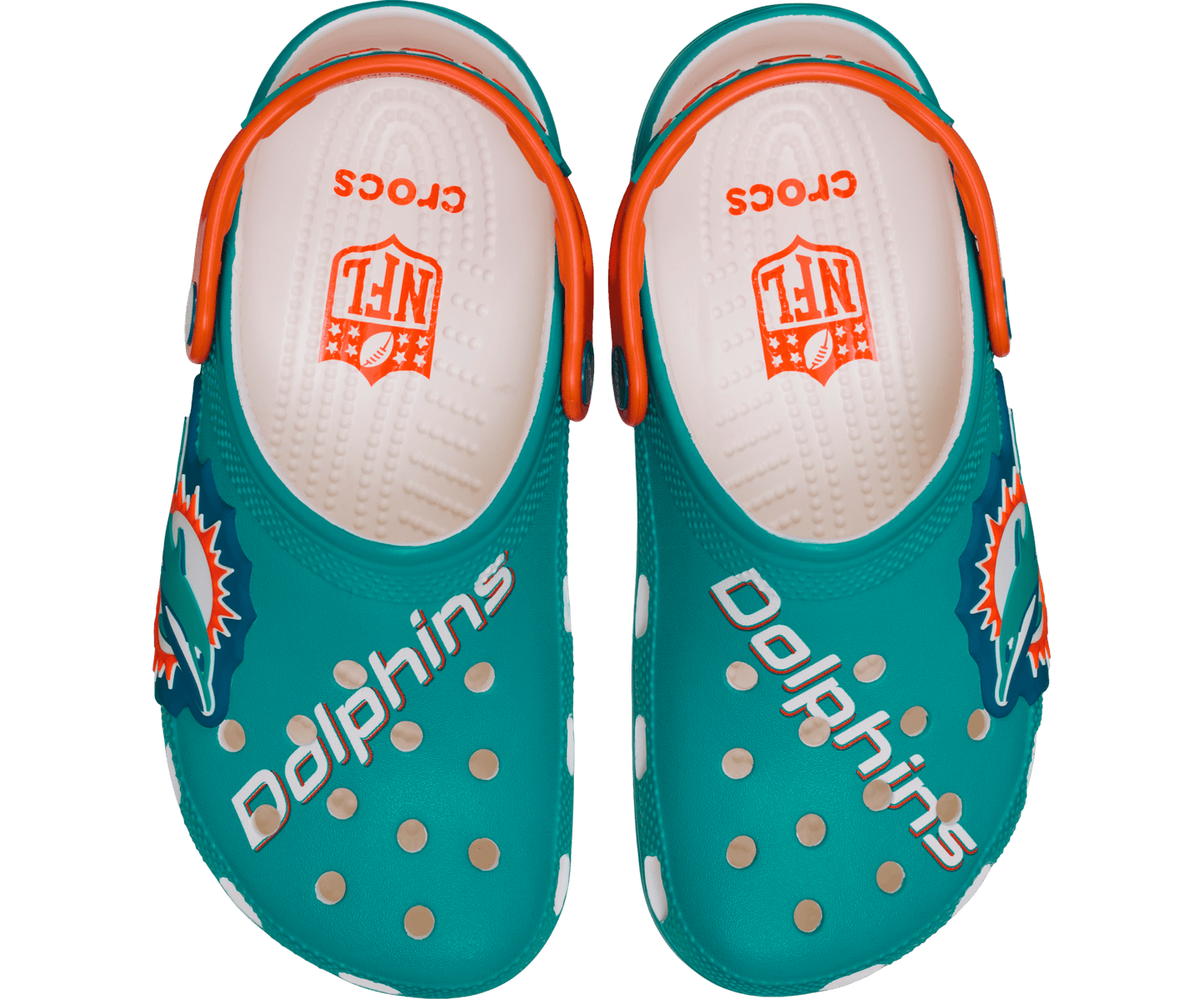Kids' NFL Miami Dolphins Graphic Classic Clog - Multi