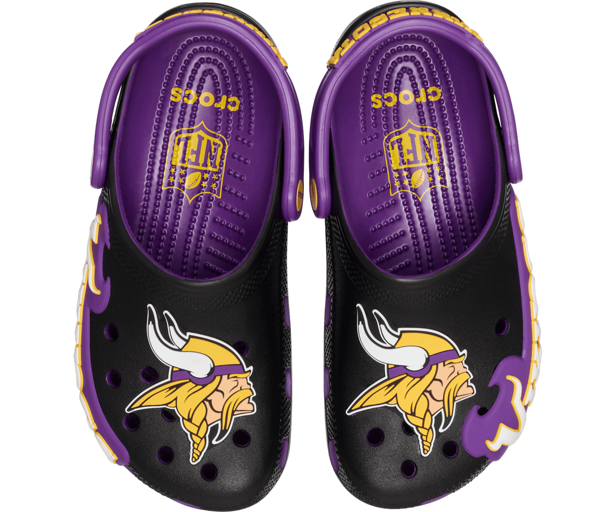 Kids' NFL Minnesota Vikings Graphic Classic Clog - Multi