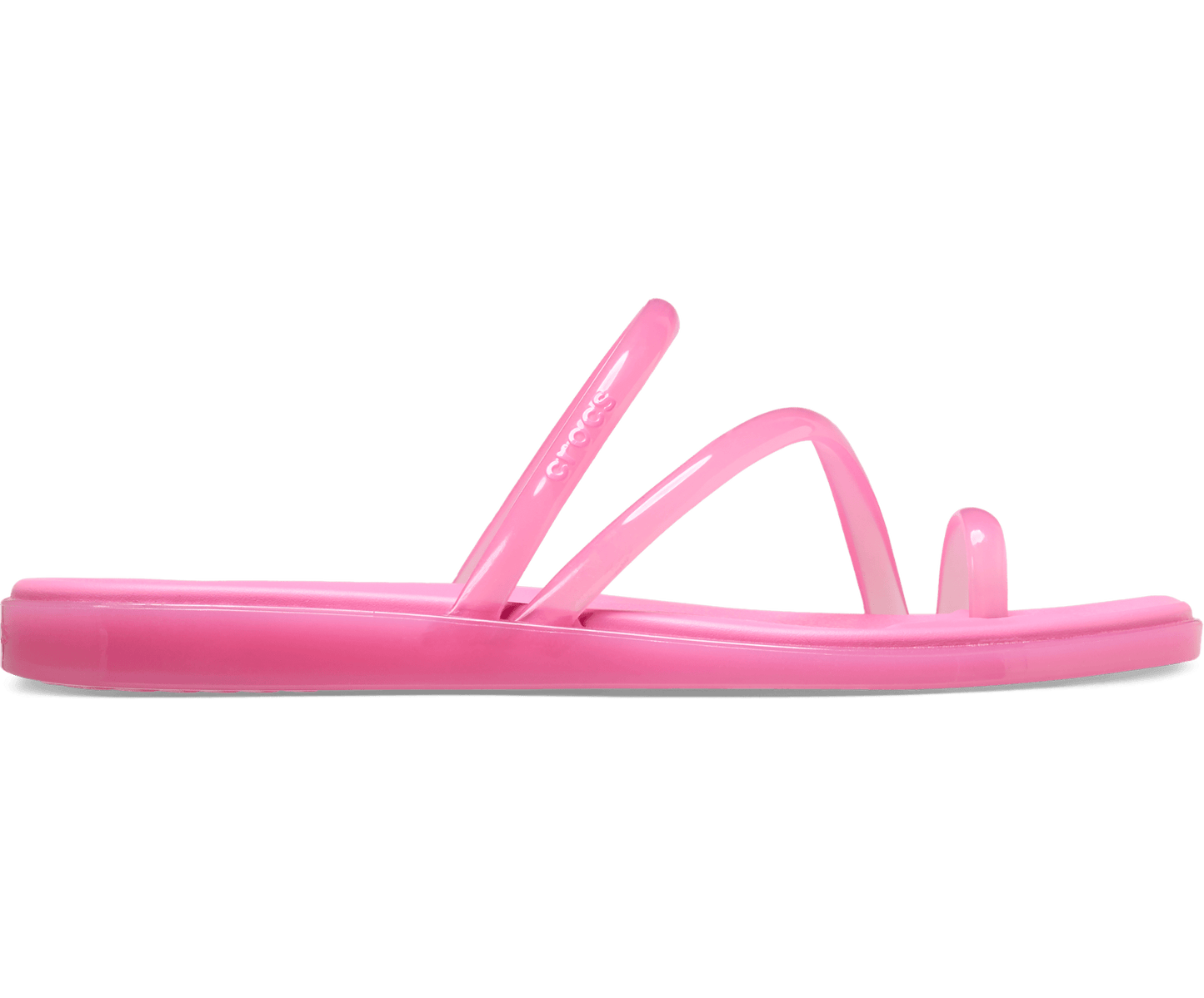 Miami Toe Loop Jelly Sandal - Pink Lemonade Jelly