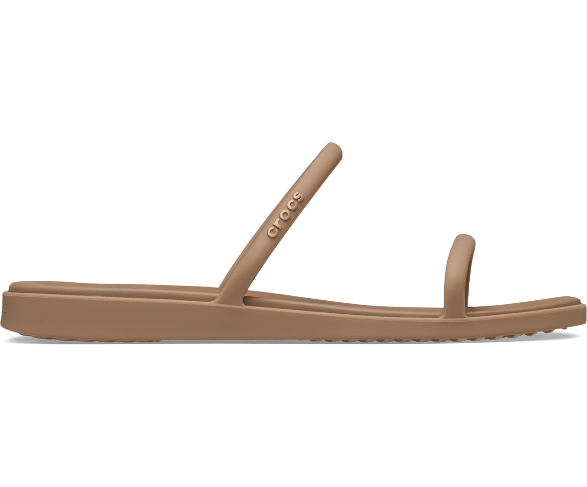 Miami Two Strap Sandal - Milk Chocolate
