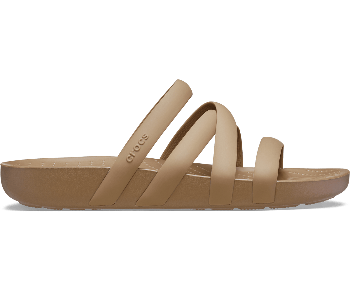 Splash Strappy Sandal - Sepia