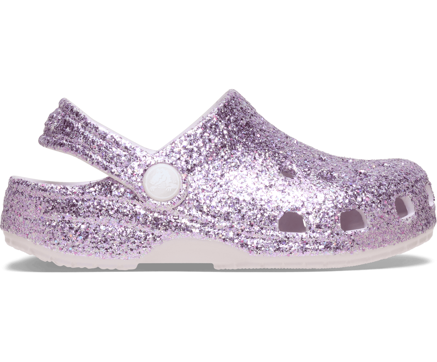 Toddler Classic Chunky Glitter Clog - Grape Ice