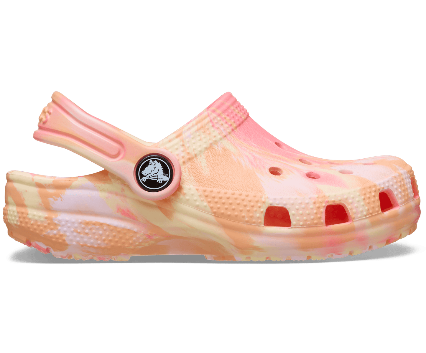 Toddler Classic Marbled Clog - Guava / Multi