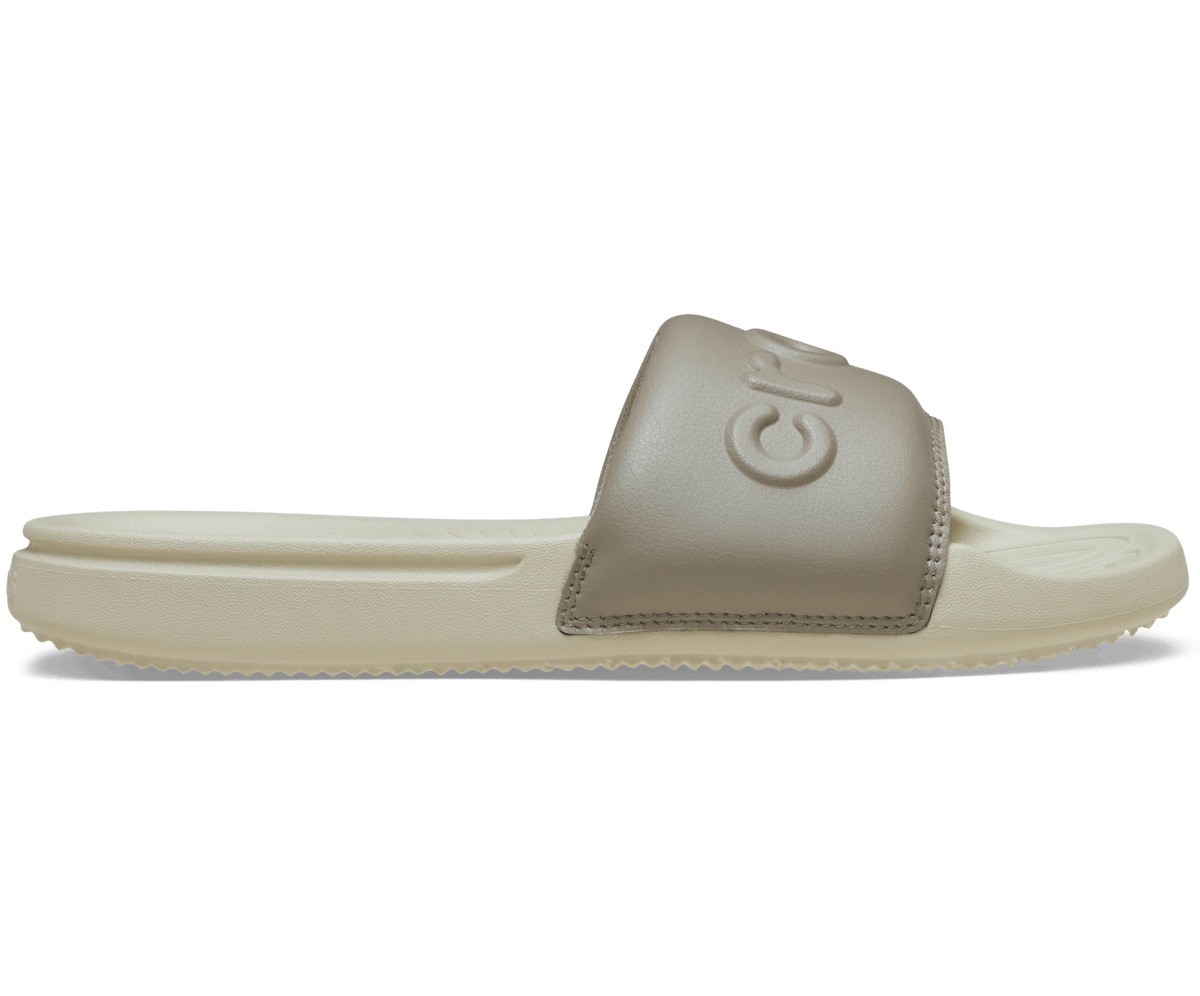 Women's Crocs All Day Slide - Bone / Taupe