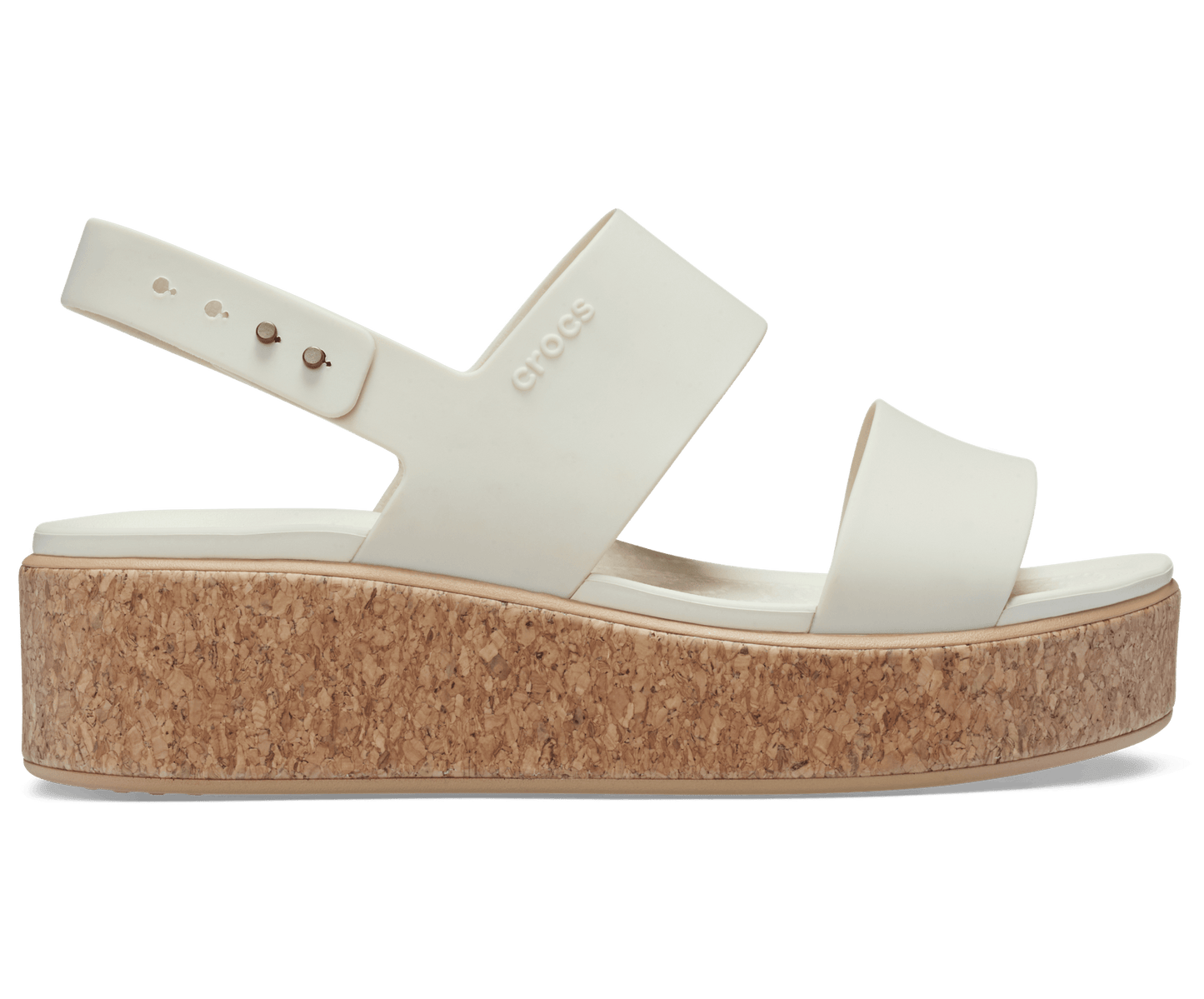 Brooklyn Low Wedge Cork Sandal - Frappé