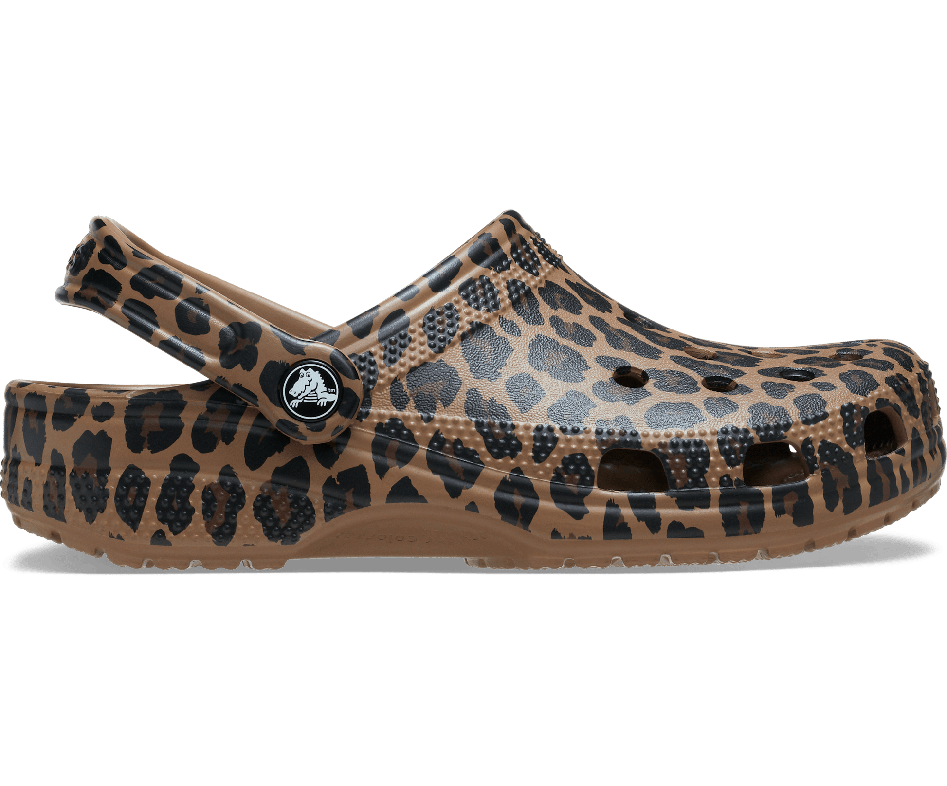 Classic Animal Clog - Sepia / Leopard