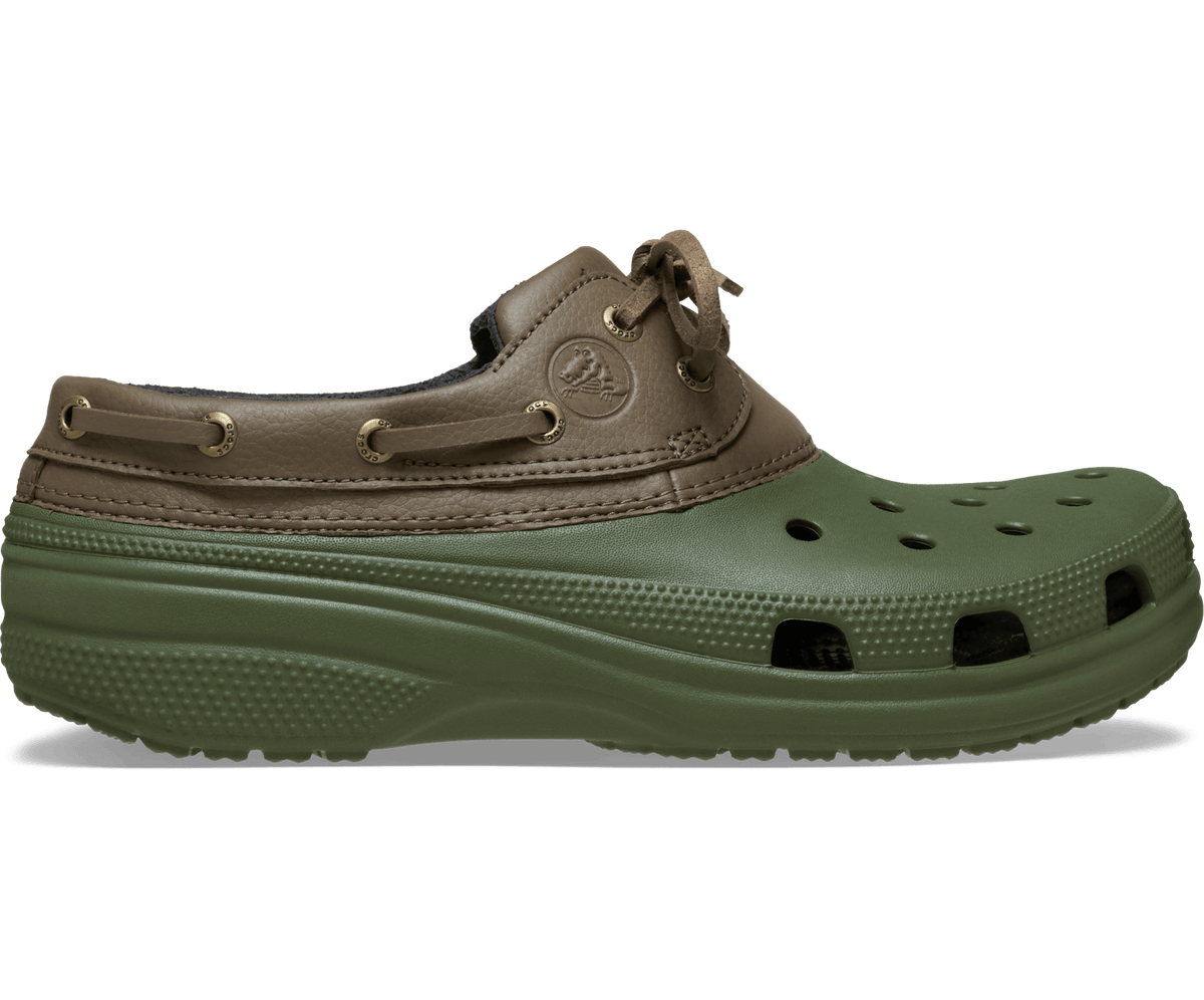 Classic Boat Shoe - Army Green / Walnut