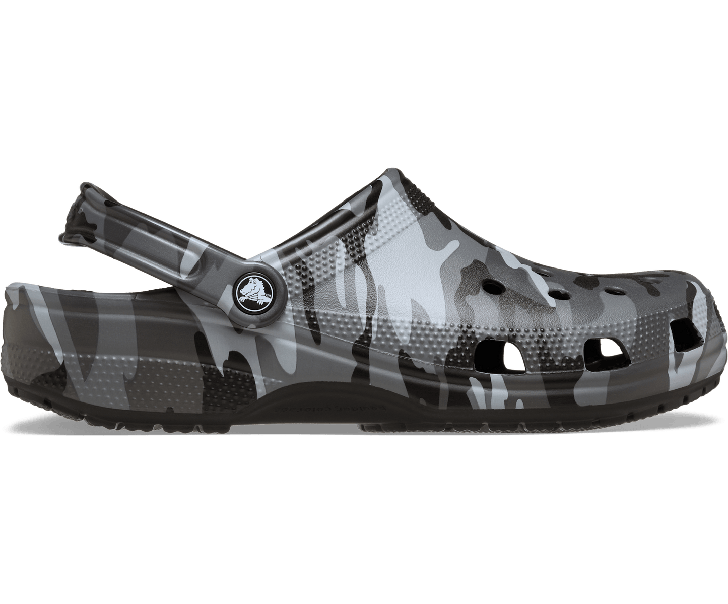 Classic Camouflage Clog - Black/Slate Grey