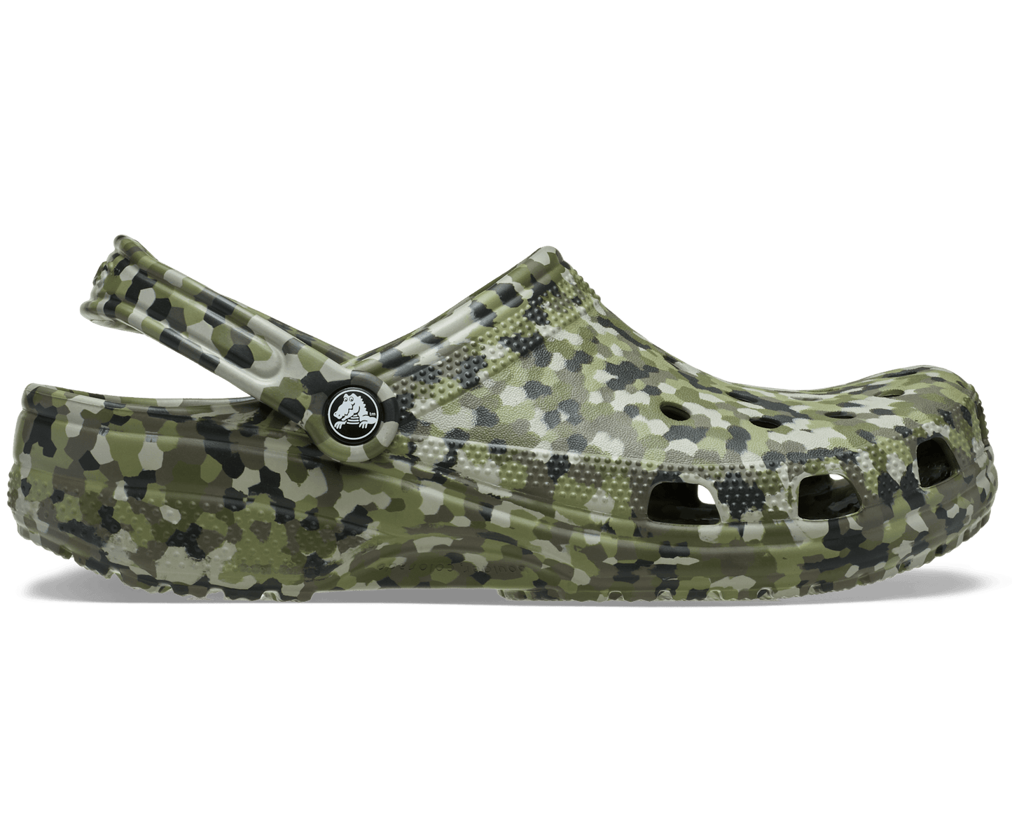 Classic Confetti Clog - Army Green / Multi
