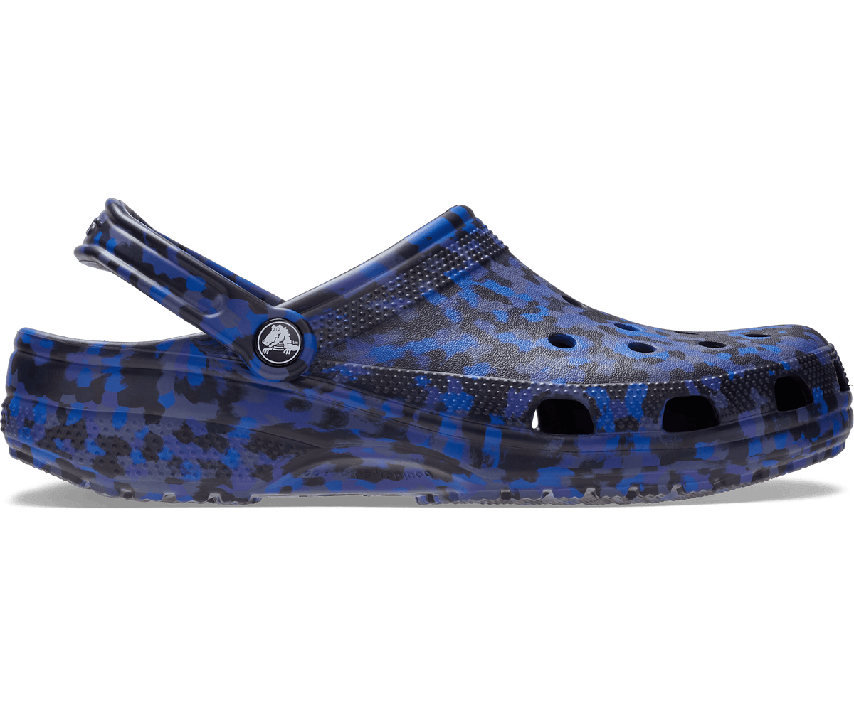 Classic Confetti Clog - Blue Bolt / Multi