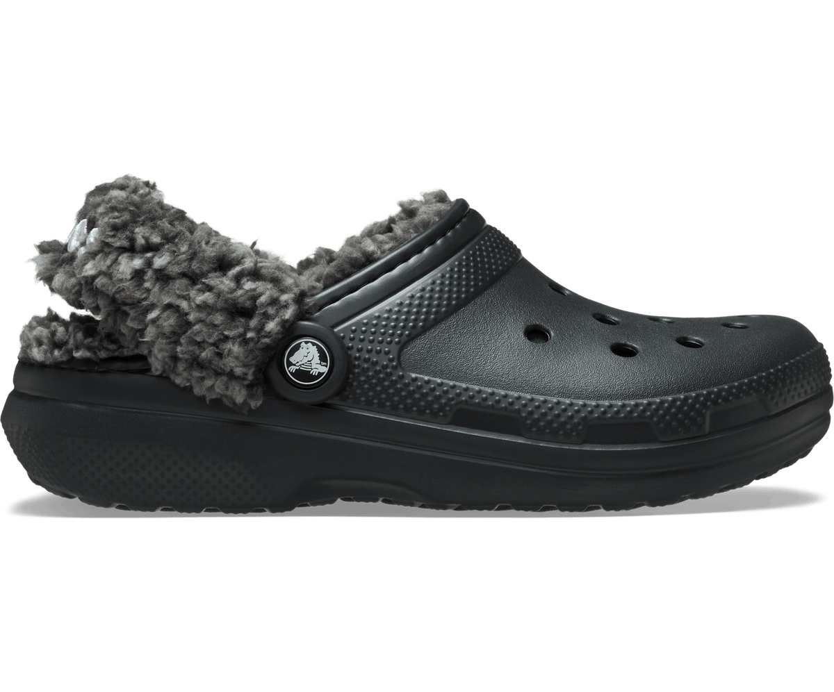 Classic Fleece Lined Clog - Black