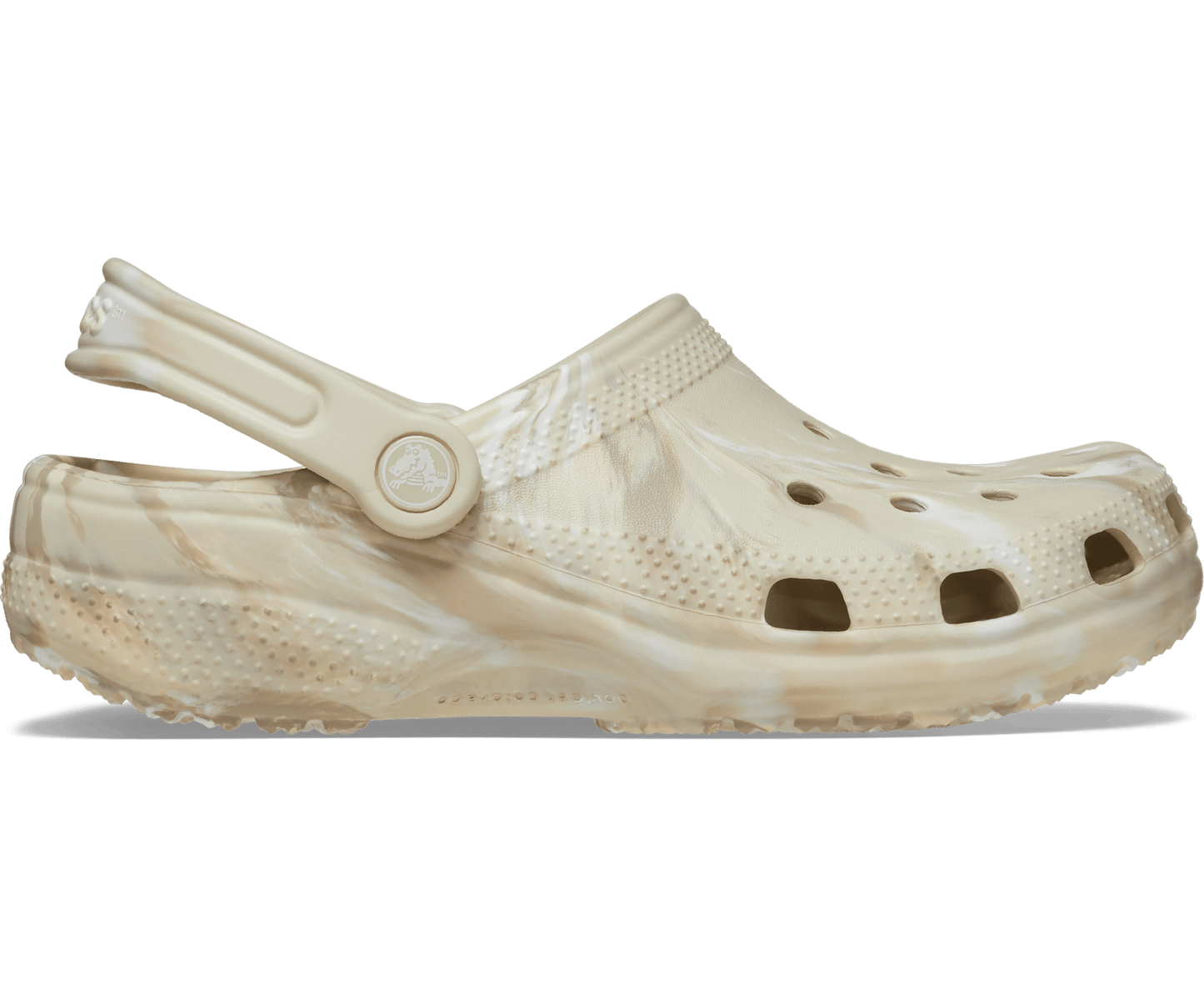 Classic Marbled Clog - Bone / Multi