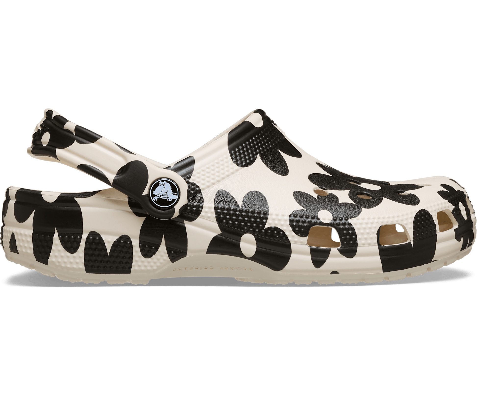 Classic Pop Petals Clog - Summit White/Multi