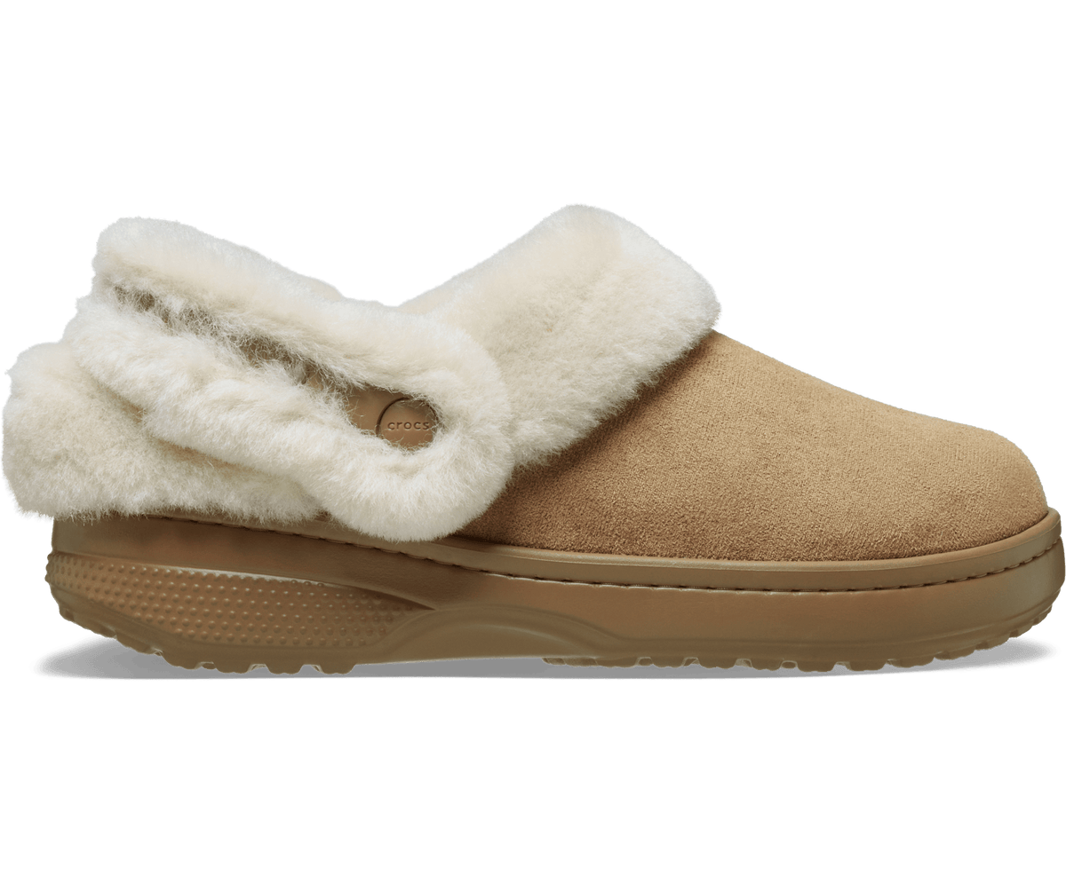 Classic Unfurgettable Vegan Suede Clog - Sepia