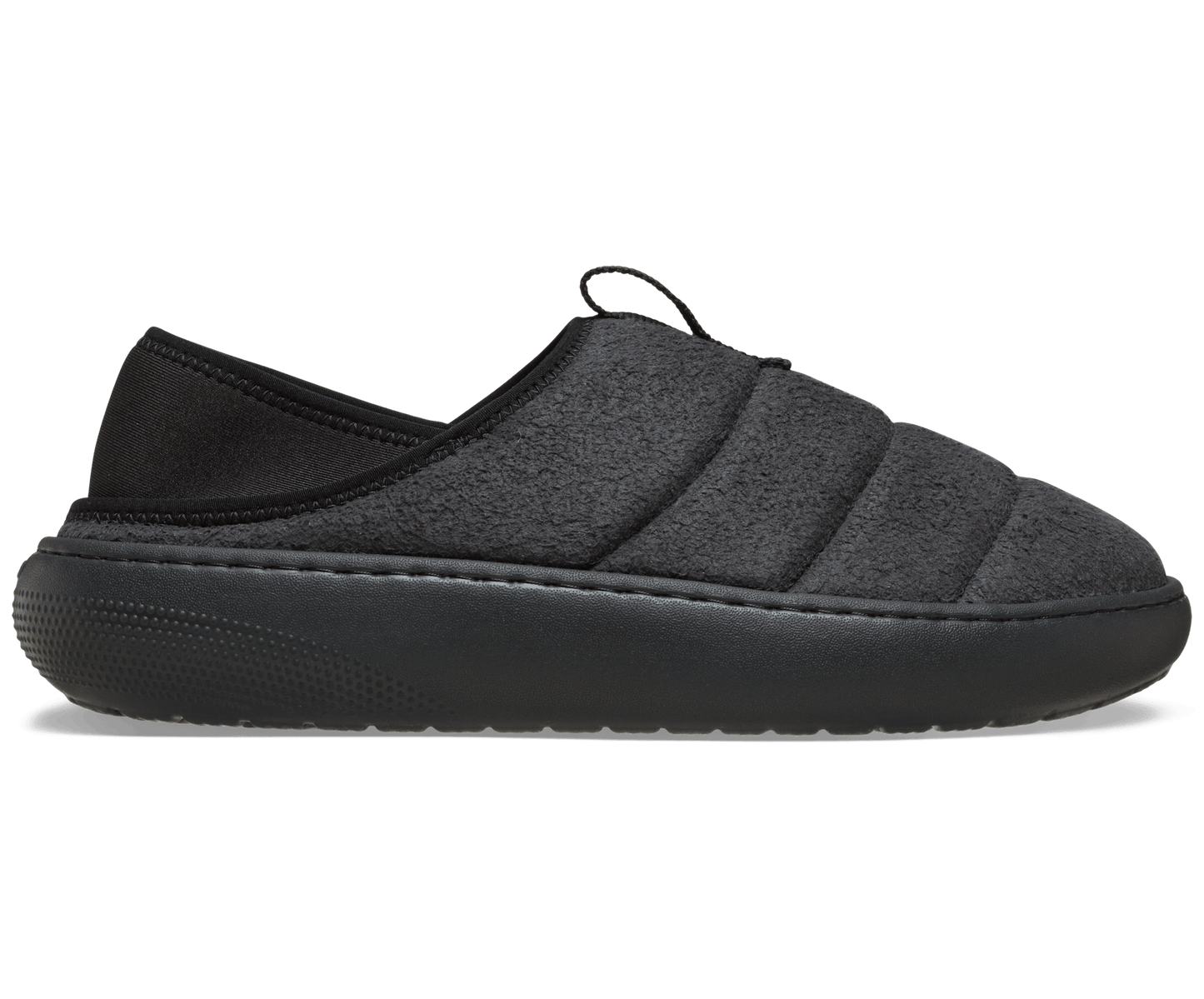 Classic Vegan Suede Moc - Black