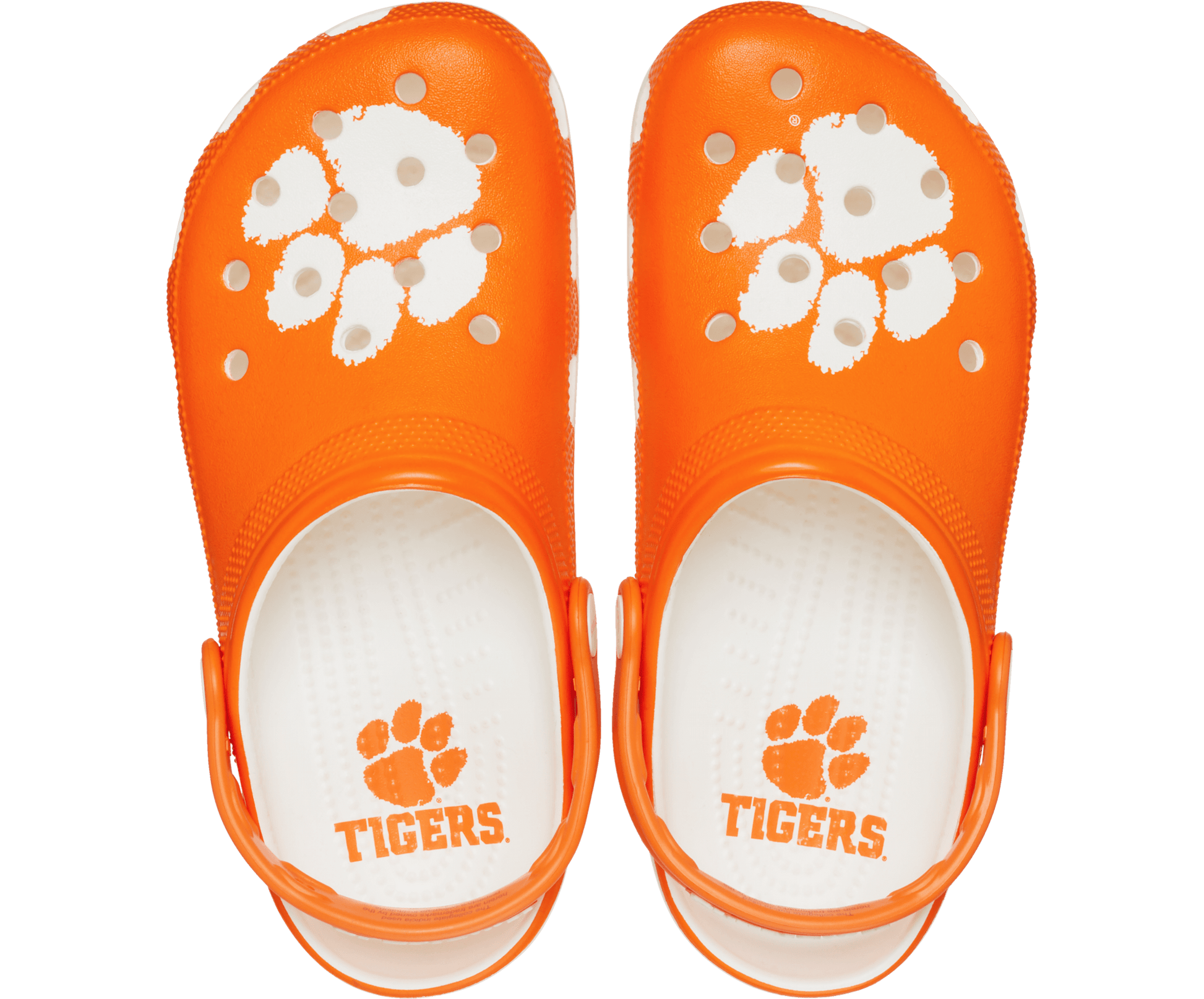 Clemson Classic Clog - White