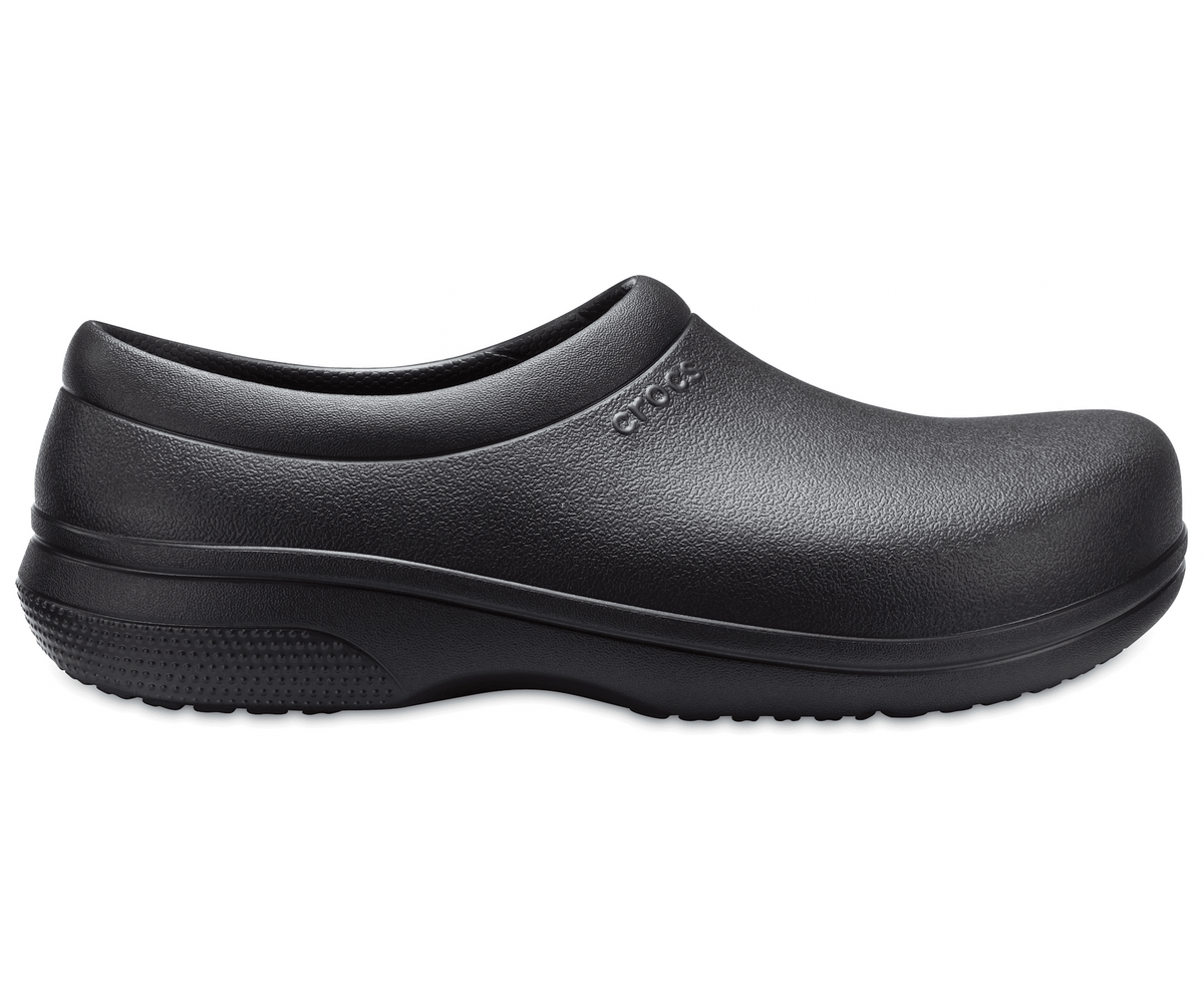 Crocs On The Clock Work Slip-On - Black