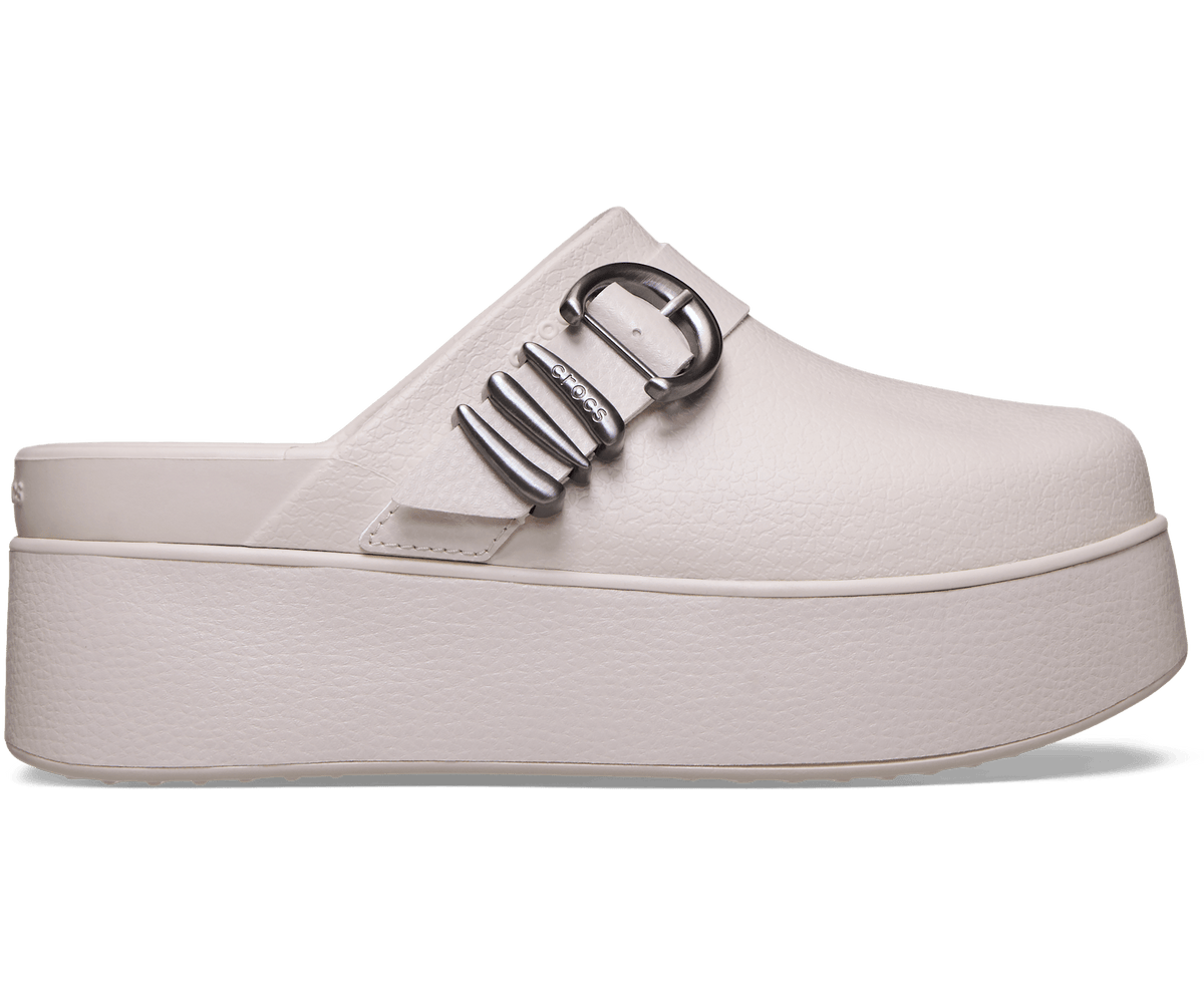 Dylan Platform Boho Buckle Clog - Cocoa Crème