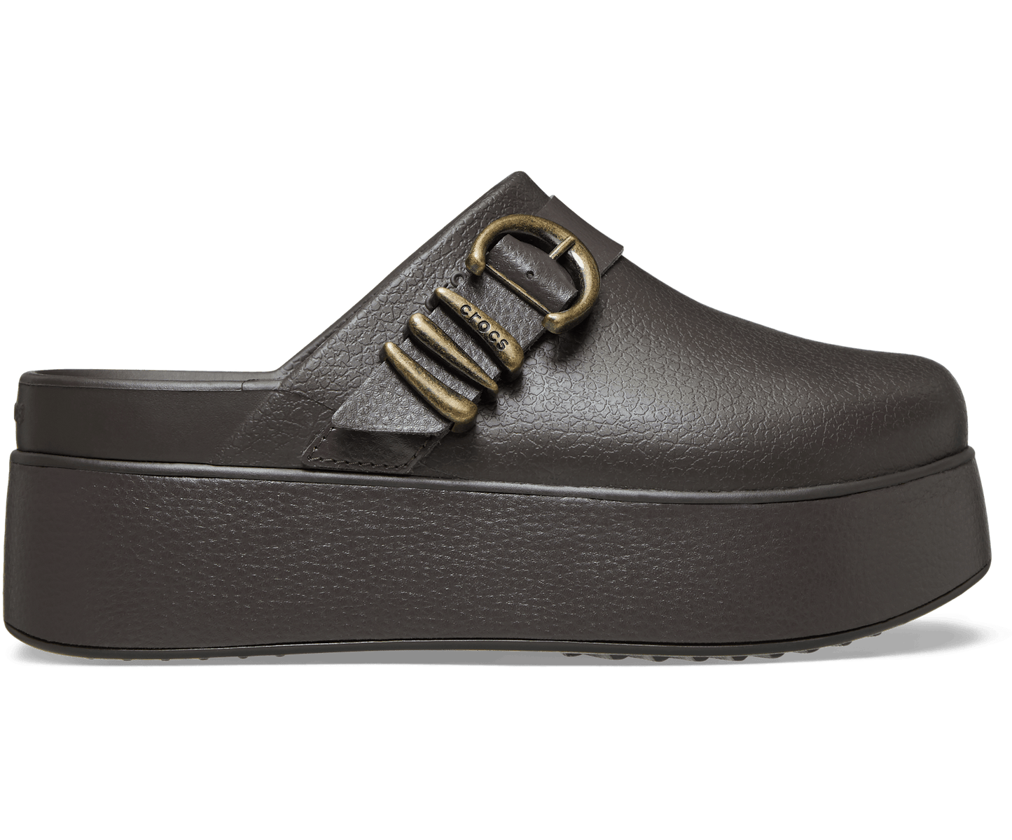 Dylan Platform Boho Buckle Clog - Espresso