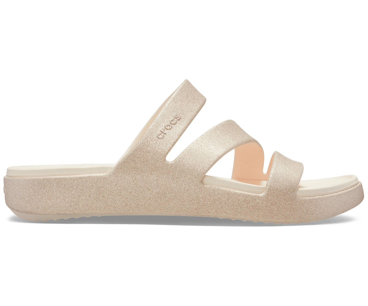 Getaway Glimmer Strappy - Peach Ice