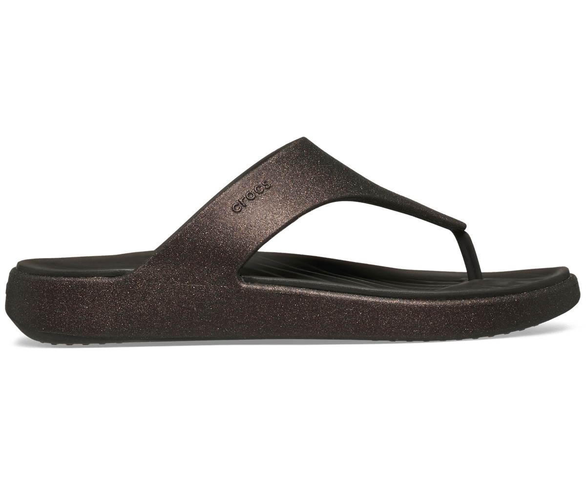 Getaway Triangle Glimmer Flip - Dark Cocoa