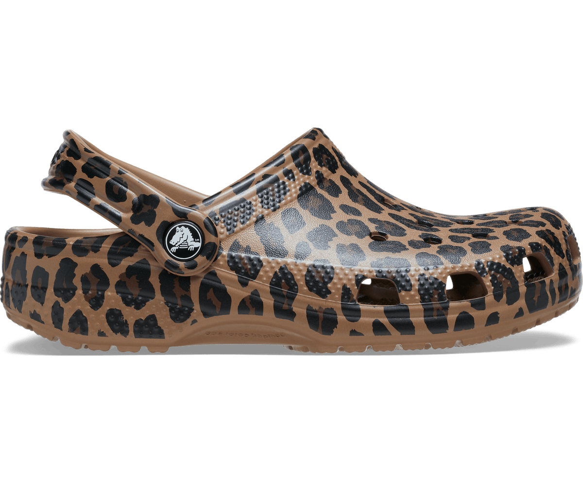 Kids' Classic Animal Clog - Sepia / Leopard