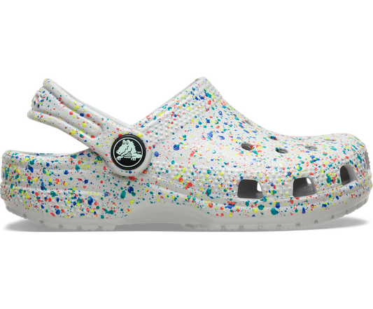 Kids' Classic Glow Paint Splatter Clog - Atmosphere / Multi