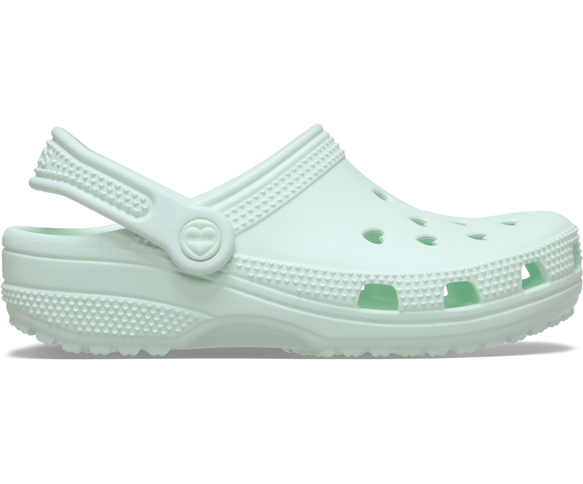Kids' Classic Hearts Cut Out Clog - Retro Ice