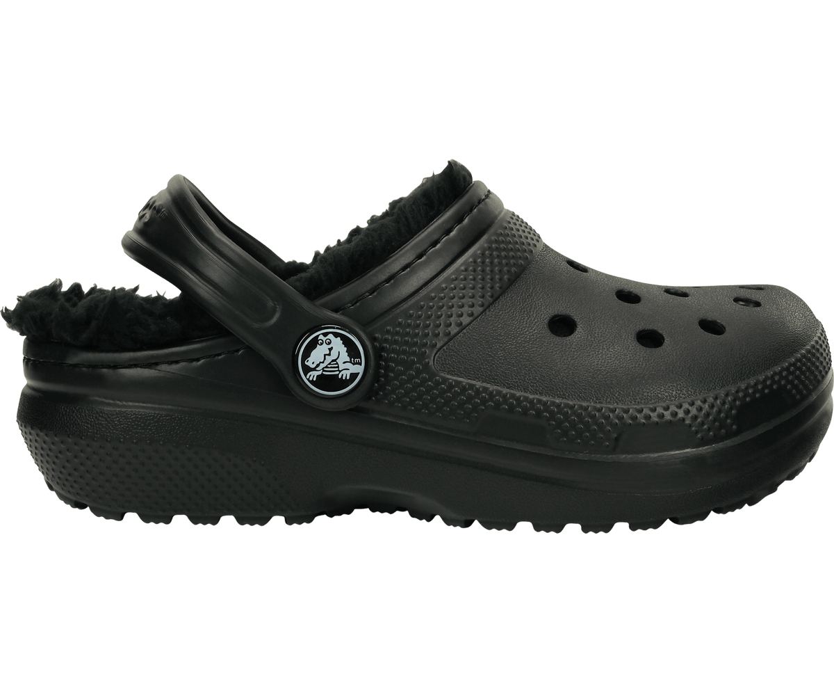 Kids' Classic Lined Clog - Black / Black