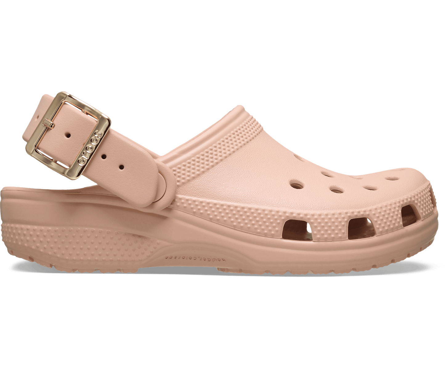 Kids' Classic Metallic Buckle Clog - Blush
