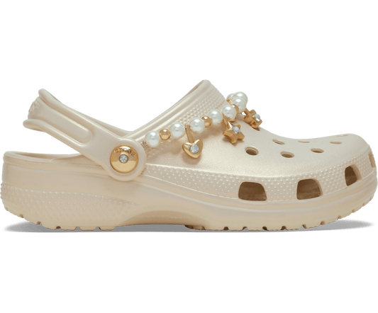 Kids' Classic Pearl Bracelet Clog - Frappé