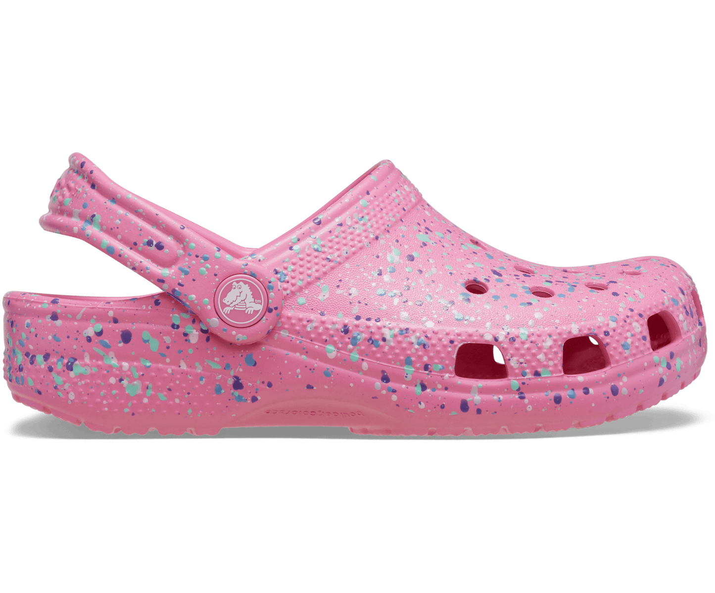Kids’ Classic Splatter Paint Clog - Pink Lemonade/Multi