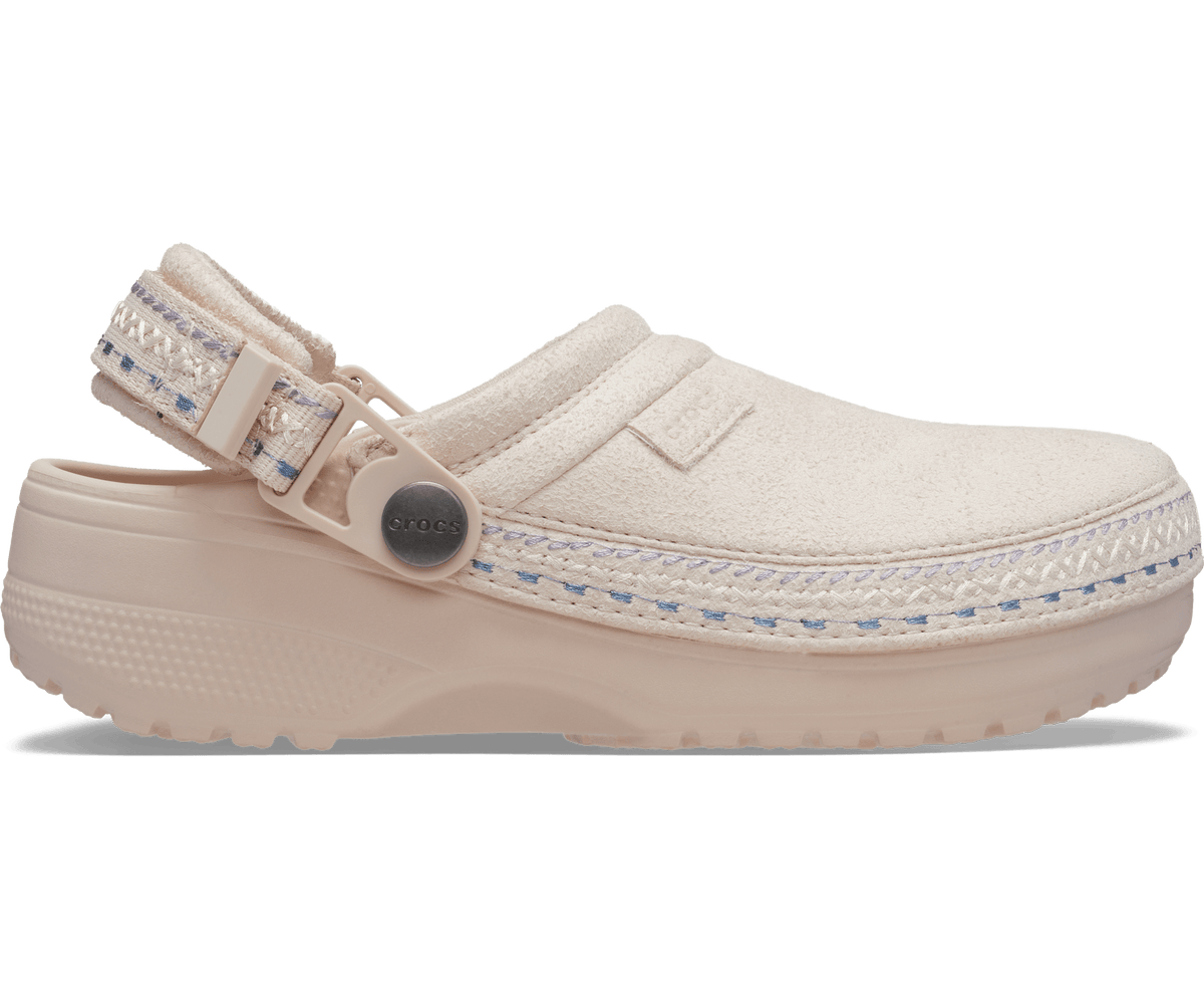 Kids' Crafted Vegan Suede Stitch Clog - Quartz