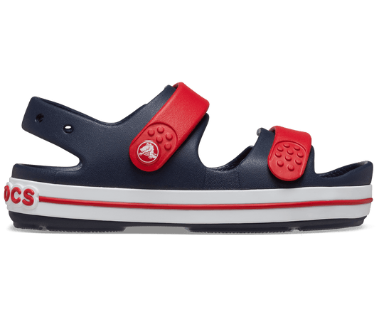 Kids' Crocband™ Cruiser Sandal - Navy / Varsity Red
