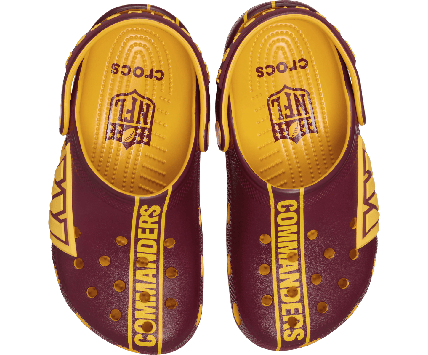Kids' NFL Washington Commanders Graphic Classic Clog - Multi