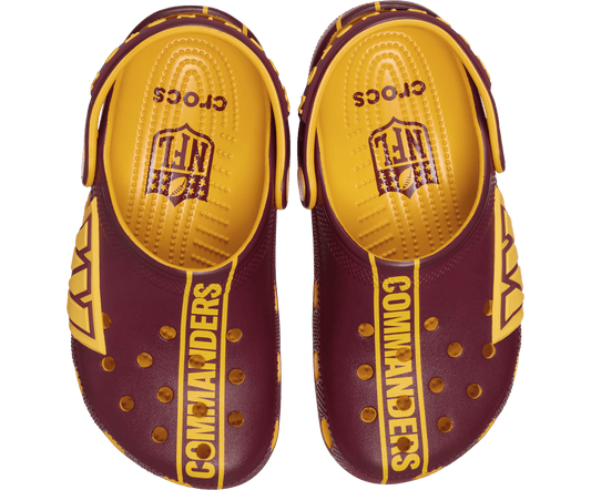 Kids' NFL Washington Commanders Graphic Classic Clog - Multi