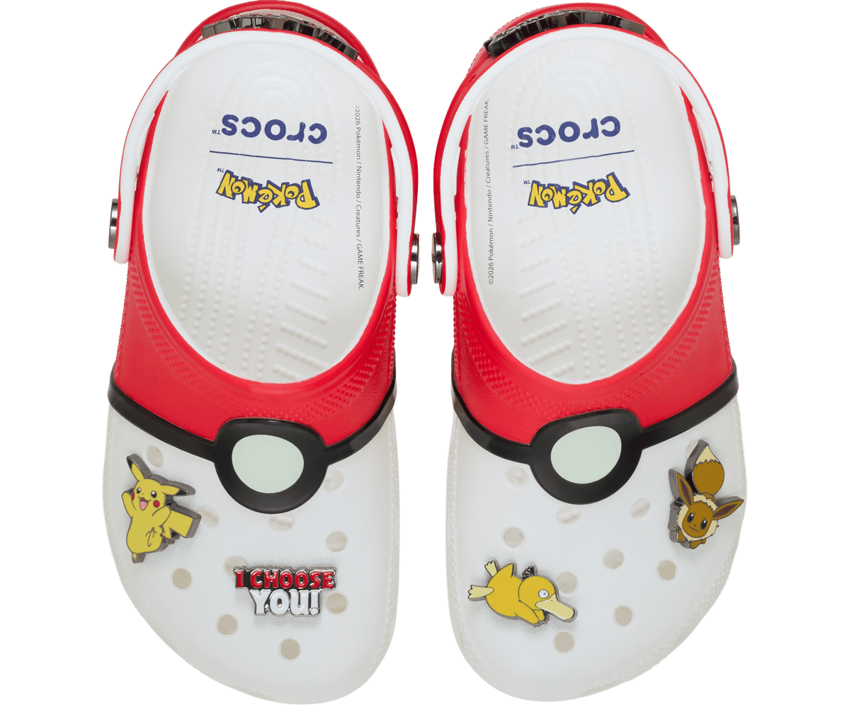 Kids’ Pokémon Poké Ball Classic Clog - Multi