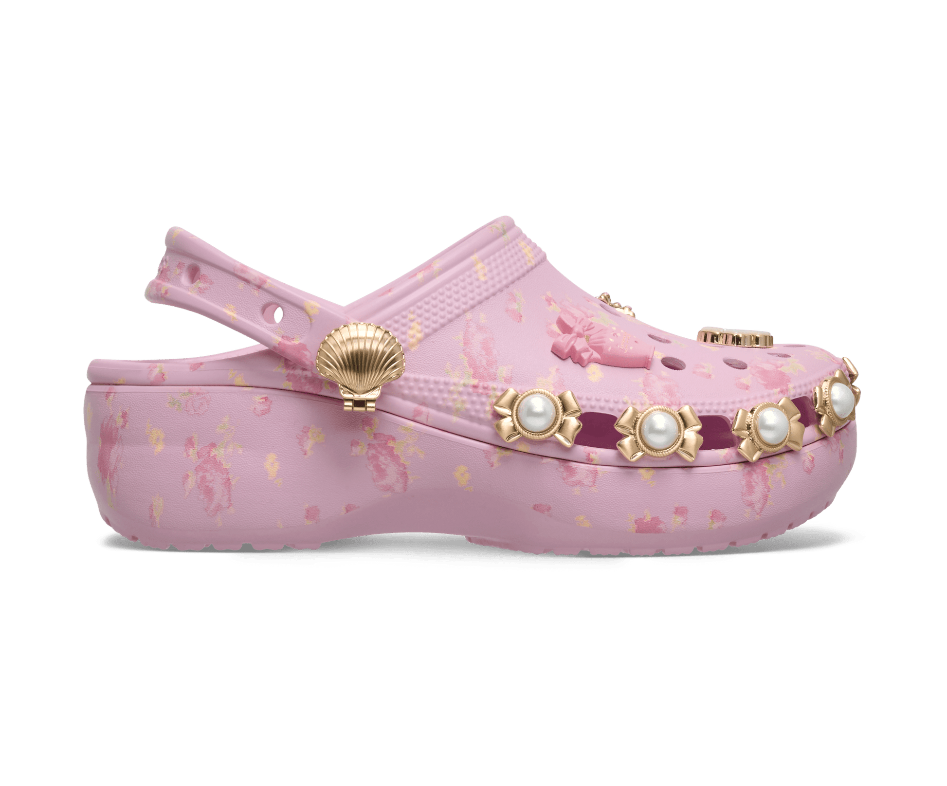 LoveShackFancy Classic Platform Clog - Ballerina Pink
