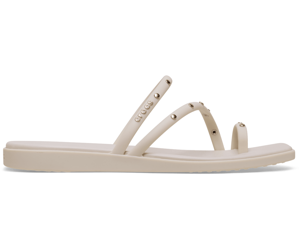Miami Toe Loop Studded Sandal - Almond Tint