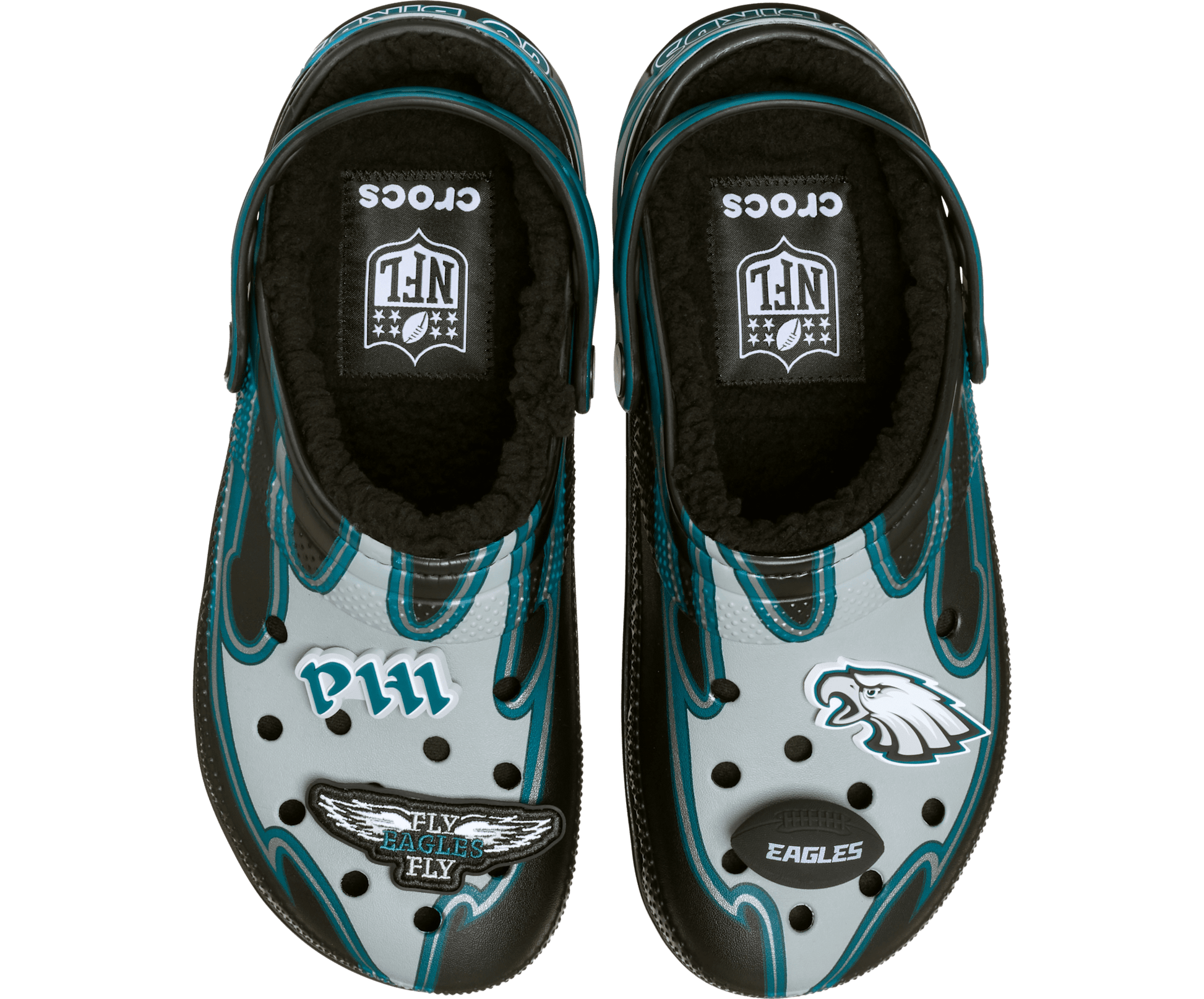 NFL Philadelphia Eagles Classic Lined Clog - Multi