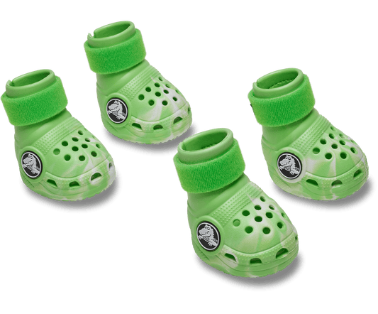 Pet Crocs Boots - Green Slime