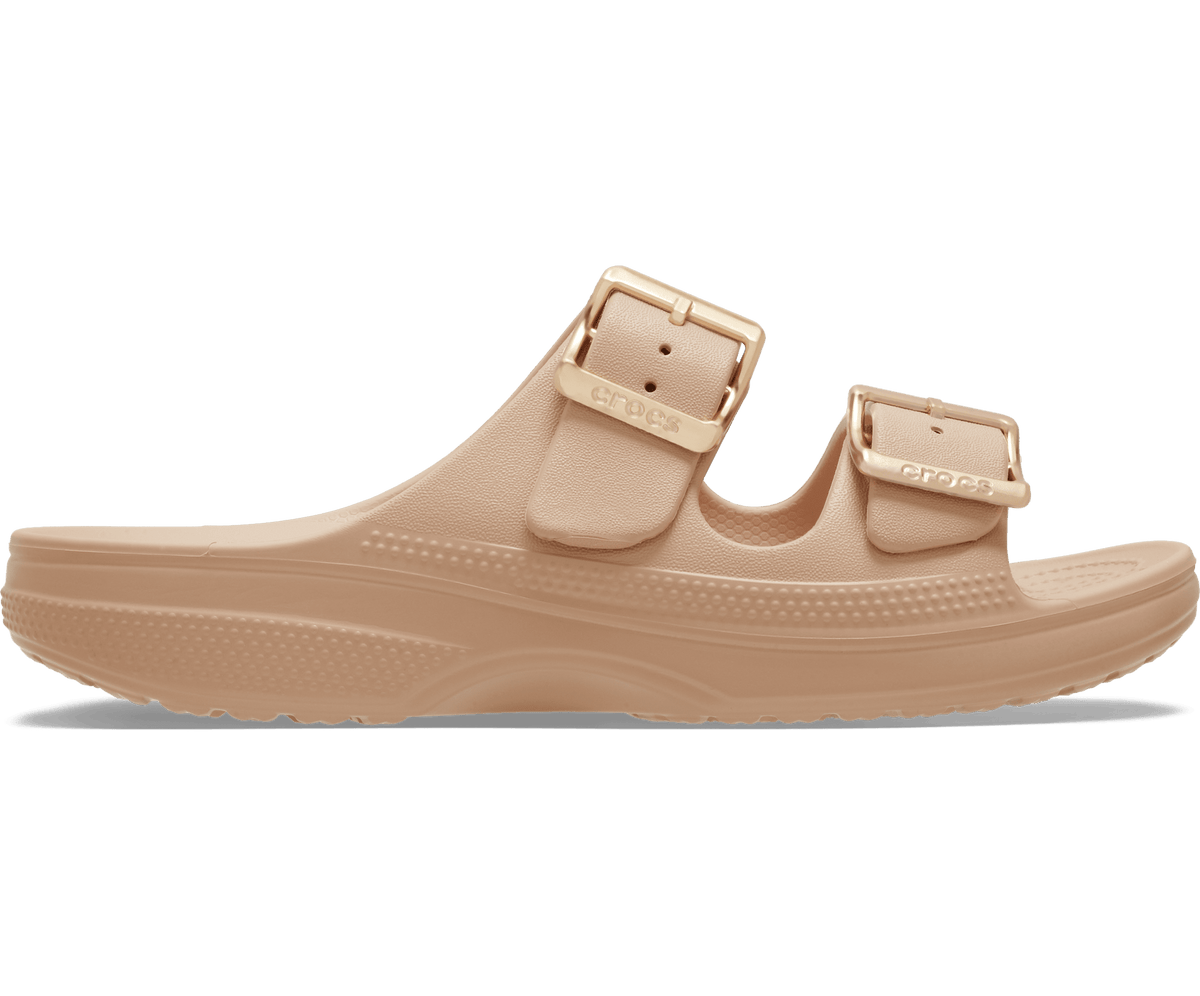 Saturday Metallic Buckle Sandal - Blush