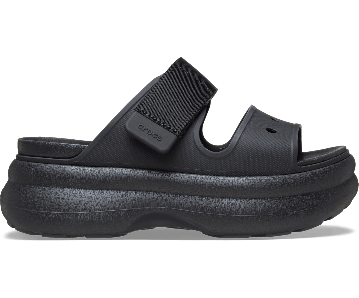 Soho Two Strap Sandal - Black
