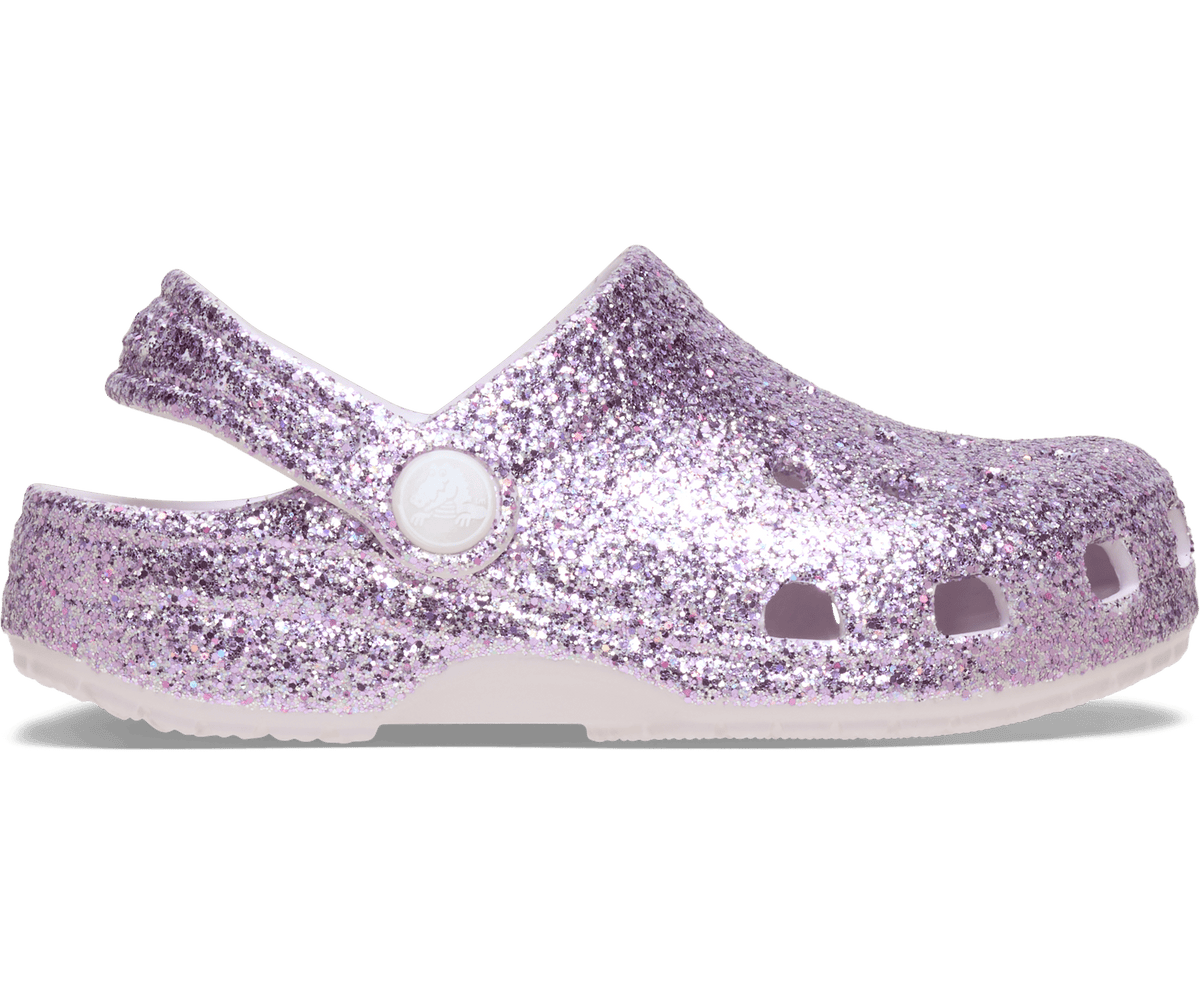 Toddler Classic Chunky Glitter Clog - Grape Ice