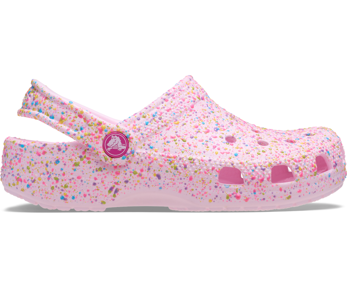 Toddler Classic Paint Splatter Clog - Pink Milk